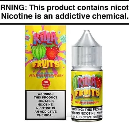 WATERMELON STRAWBERRY ICE BY KILLA FRUITS SALT 30ML - Vapejuice