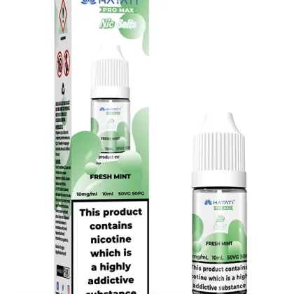 Hayati Pro Max Fresh Mint Nic Salt E-Liquid 10ml