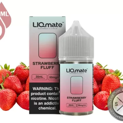 Strawberry Fluff LIQmate Salts by 7 Daze 30ml