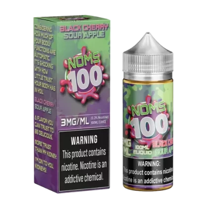 NOMS 100 - Black Cherry Sour Apple - 100ML E-Liquid