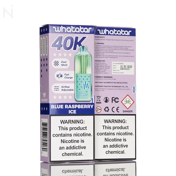 Whatabar Linko 40000 Puffs Disposable - Blue Rancher - Image 3