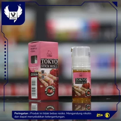 TOKYO STICK ROLL STRAWBERRY SALTNIC 30ML – 30MG