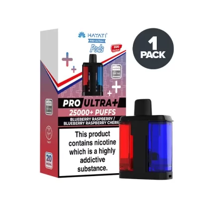 Blueberry Raspberry / Blueberry Raspberry Cherry Hayati Pro Ultra Plus Refill Pack - Ukecigstore