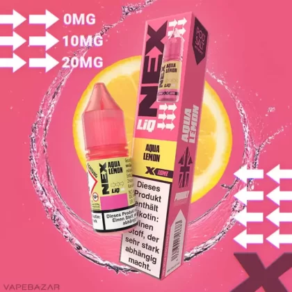 NexLiq – Aqua Lemon - Vapebazar