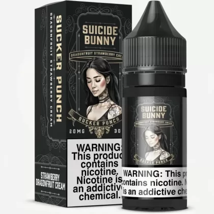 Sucker Punch SALT – Suicide Bunny – 30mL USA Made Nic Salt - Uwinvapeaustralia