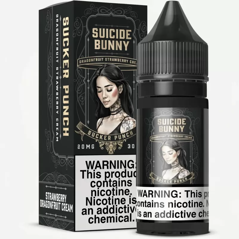 Sucker Punch SALT – Suicide Bunny – 30mL USA Made Nic Salt - Uwinvapeaustralia