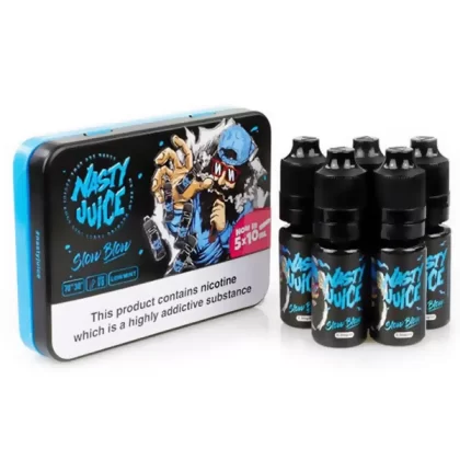 Slow Blow - Nasty Juice E Liquid Multipack - 3mg