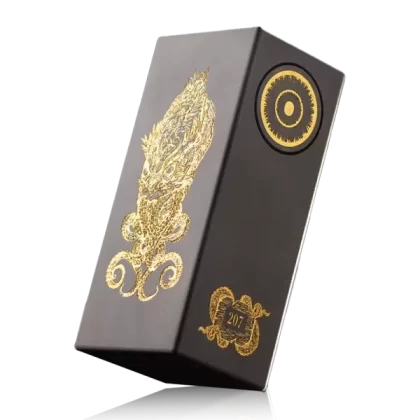Deathwish Modz X Vaperz Cloud Cthylla Mech Mod (Comes with Ripsaw RDA) - Finish#Swamp green with gold infill>Black with Gold infill>Blade grey with Black infill