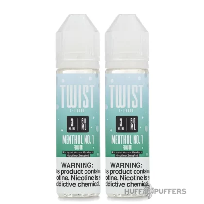 Twist E-Liquids – Menthol No.1 120mL - Vape Product, Vape Product