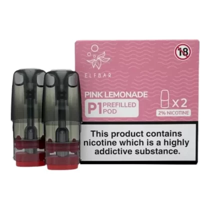 Elf Bar Mate P1 Pink Lemonade Pods (2 Pack) - Ecigpremium