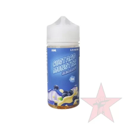 Custard Monster – Blueberry – 100mL - Vape Product