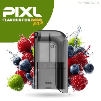 Pixl Max 20K – Refill Container – Mix Berries - Propylenglykol / pflanzliches Glycerin / Aromastoffe / Nikotin / 3mg/ml