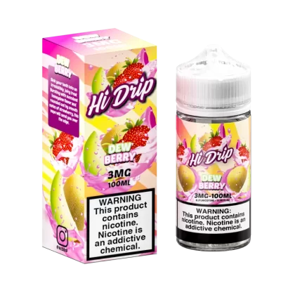 Honeydew Strawberry by Hi Drip E-Liquid 100ml - 6MG
