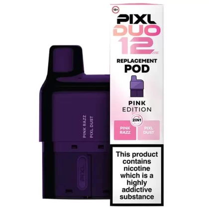 Pixl Duo 12 Replacement Pod Pink Edition