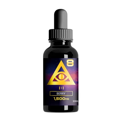iDelta8 Gold Delta 8 THC Tincture 1500mg 30ml 1:1