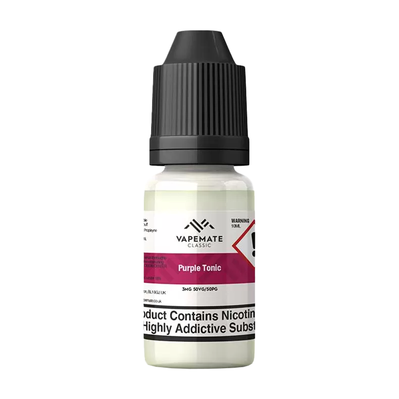 Vapemate Classic Purple Tonic 10ml - 50VG / 50PG / 12mg - Vapeshop Co