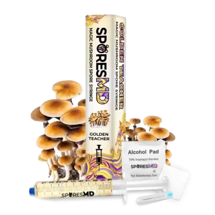 SporesMD Golden Teacher Mushroom Liquid Culture (10ml) - Ejuicewarehouse