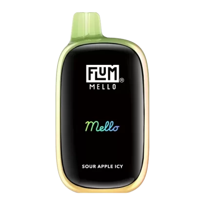 Sour Apple Icy FLUM Mello - Customer Group#VAP~Nicotine#50mg~Size#Single>10 Pack
