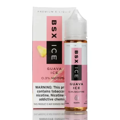 BSX Vapor E-liquid - Guava Ice - 60ml - 3mg