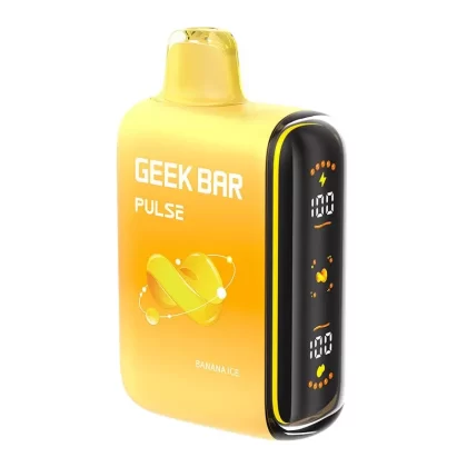 Geek Bar Pulse Disposable Vape Device – Banana Ice 16ml - Nicotine Strength#20mg/ml