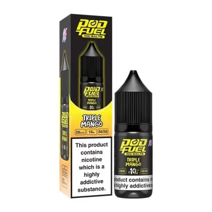 Triple Mango 10ml Nic Salt E-liquid by Pod Fuel - Eliquidsupply