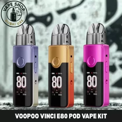 VooPoo Vinci E80 Pod Vape Kit in Dubai - gold, green