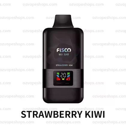 Fisco Max Bar 12000 Puffs – Strawberry Kiwi - Ozvapeone