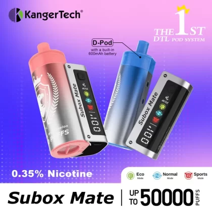 Kanger Subox Mate D 50K Disposable Pod - 40mL - 3.5% Salt Nic - Fcuking Fab