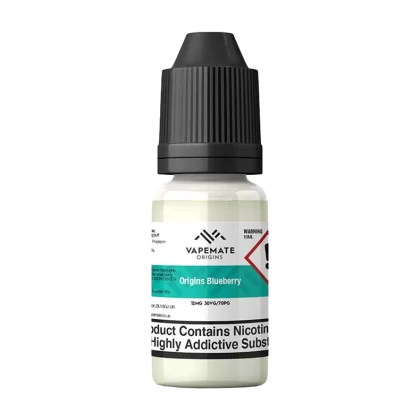 Vapemate Origins Blueberry 10ml - 12mg - Vape Product (5B0BB1)