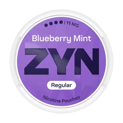 Blueberry Mint ZYN Nicotine Pouches - Medium 11mg - Ecigwizard