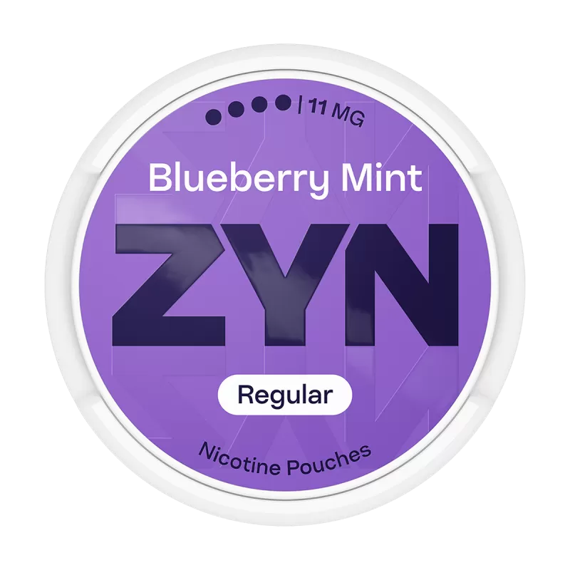 Blueberry Mint ZYN Nicotine Pouches - Medium 11mg - Ecigwizard