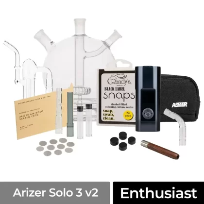 Arizer Solo 3 v2 Enthusiast Vaporizer Kit - Intergalactic, Sea Green