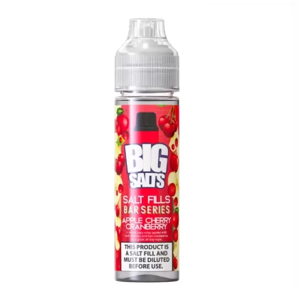 Big Salts Apple Cherry Cranberry – 60ml Salt Fills E Liquid - Vapourdays Co