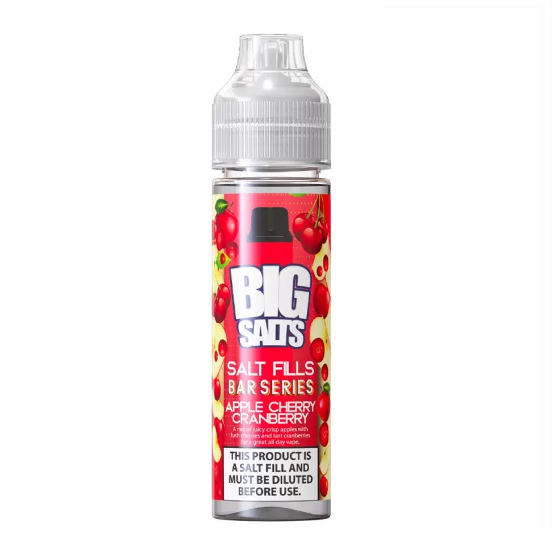 Big Salts Apple Cherry Cranberry – 60ml Salt Fills E Liquid - Vapourdays Co