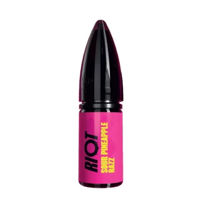 Sour Pineapple Razz Nic Salt E-Liquid Riot X by Riot Squad (10ml) - 20mg