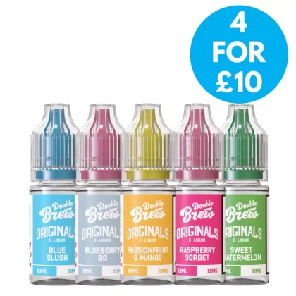 10mg Double Brew Bar Originals 10ml Nic Salt - Vape Co