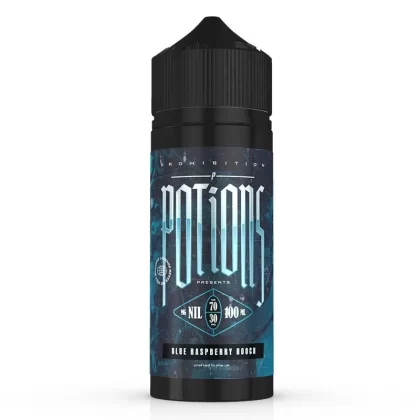 Blue Raspberry Hooch By Prohibition Potions 100ml Shortfill