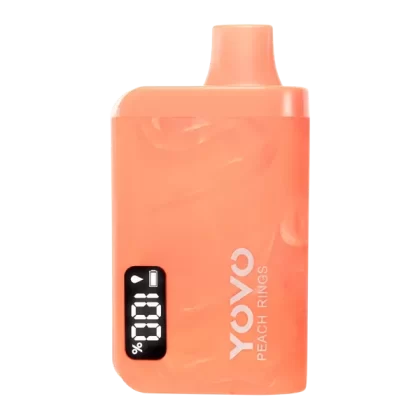Peach Rings YOVO JB8000 - Site#VAP~Nicotine#50mg~Size#Single>5 Pack