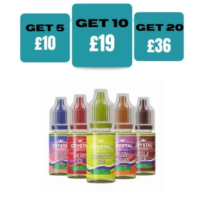 Ske Crystal Nic Salt 10ml - Fresh Mnethol Mojitio / 10mg