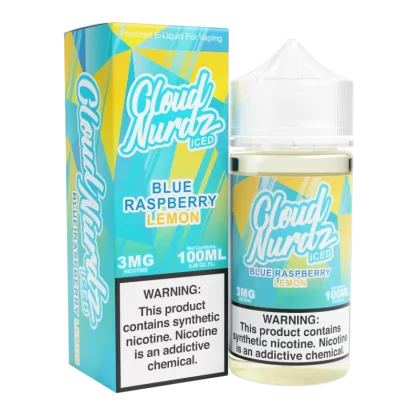 Blue Raspberry Lemon Iced by Cloud Nurdz TFN 100mL - 6MG