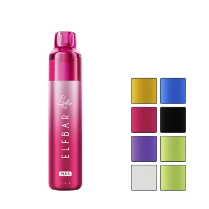 Elf Bar Plus 12 Prefilled Pod Kit - Strawberry Ice - Ukecigstore
