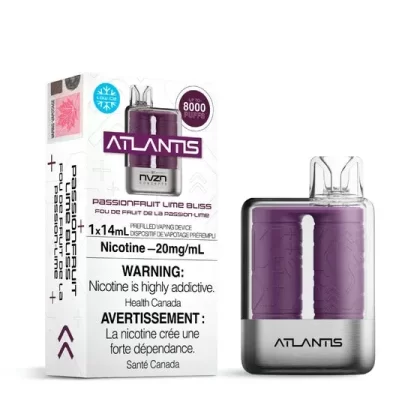 ATLANTIS BY NVZN 8000 – PASSIONFRUIT LIME BLISS