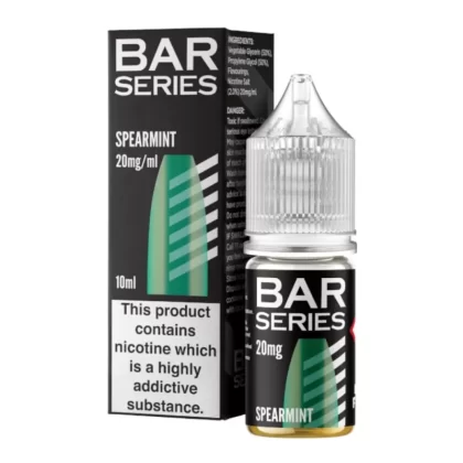 Spearmint Nic Salt E-Liquid by Bar Series (10ml) - 20mg