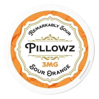 Pillowz Sour Orange - Pillowz#Sour Orange~Nic Level#3mg>6mg>9mg