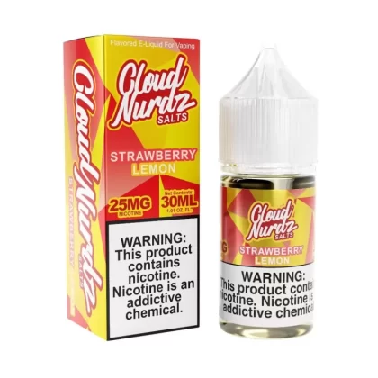 Cloud Nurdz Salts Strawberry Lemon eJuice - Vape Product; Vape Product, Vape Product