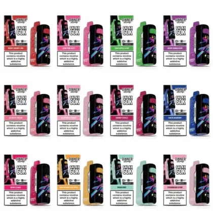 Dinner Lady Galax 60K Disposable - Berry Cherry Lime, Berry Candy