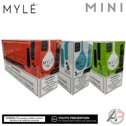 Myle Mini Disposable Vape Device Wholesale Box