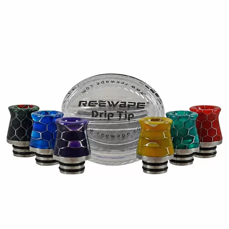 REEWAPE – AS 216S RESIN 510 DRIP TIP - Rainbow