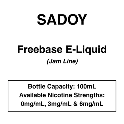 Sadboy Jam Line Freebase E-Liquid 100ml