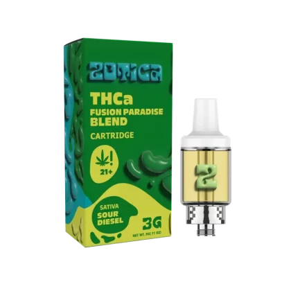 Zotica Paradise Blend Sour Diesel THC-A Cartridge – 3000mg